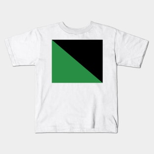 Anarcho-primitivism Flag Kids T-Shirt